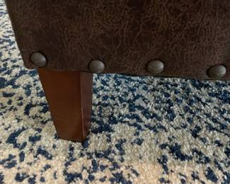 S3 - $20. Ottoman with storage. 32"w x 15"d x 17"t