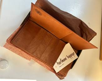 S134 - $40 - Hartmann Leather Long Wallet. Brand new with packaging, Retailed $110.