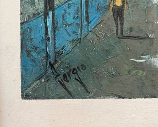 S28 - $125 - Signed Oil Painting. 9.5 x 12