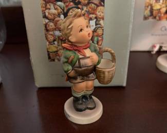 S35 - $15 - Hummel Goebel "Village Boy" with box.