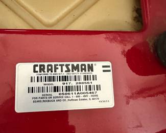 S179 - $950 - Craftsman YT 4000 Lawn Mower. In good condition. 206 hours of run time. No issues starting and ready for its new home. Model # 917 288561