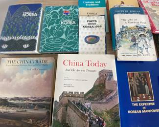 Assortment of Asian Books