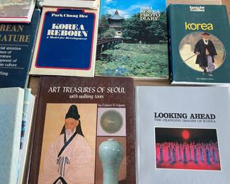 LOT 37: Assortment of Asian Books