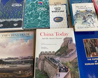 LOT 37: Assortment of Asian Books