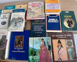 Assortment of Asian Books