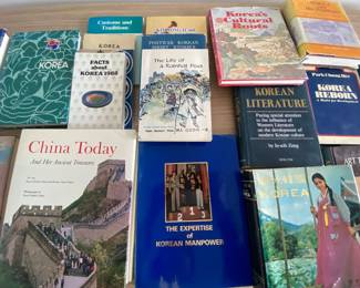 Assortment of Asian Books