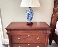 Ethan Allen Pair of Sidestands