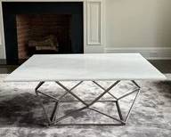 Marble Top Cocktail Table