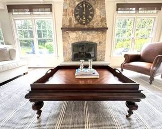 Restoration Hardware Cocktail Tray Table