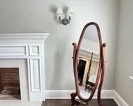 Bombay Vintage Mirror on Stand. Nicely made. Its 25 years old!