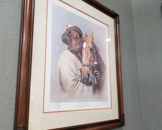 FRED STONE FRAMED PRINT