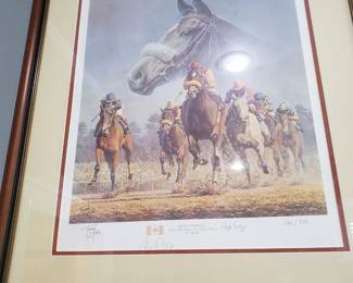 FRED STONE FRAMED PRINT: DANCE SMARTLY