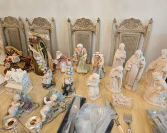 Occupied Japan/Italian Nativity