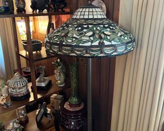 Nice stain glass floor lamp