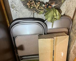 Card table and chairs