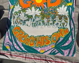 Mid century psychedelic poster