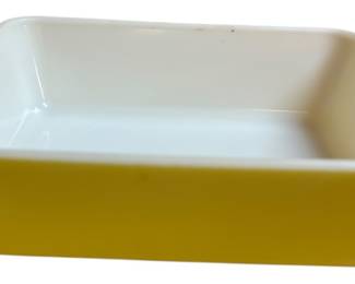 Vintage Yellow Pyrex B9 Dish