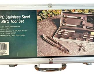 16 piece Stainless Steel BBQ Set