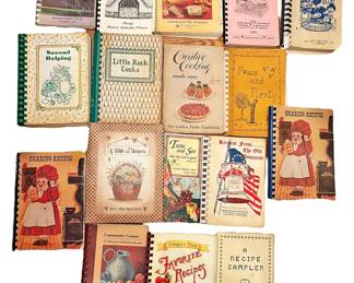 Assorted Recipe Cookbooks