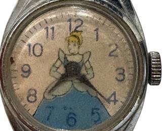 Vintage Disney Cinderella Watch Face