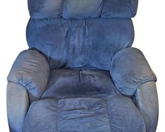 Lane Home Furnishings Blue Recliner