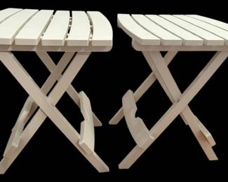 White Folding Tables