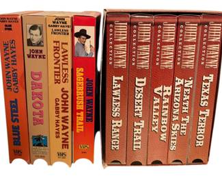 John Wayne VHS Tapes