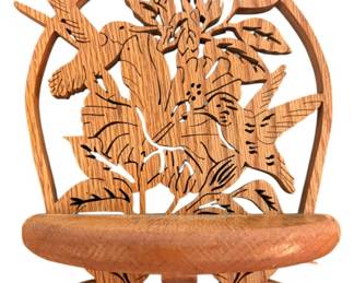 M Rawlings Hand Crafted Hummingbird Art