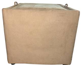 Tan Storage TableOttoman