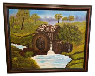 Framed Oil Painting