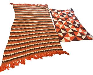 Vintage Crocheted Blankets