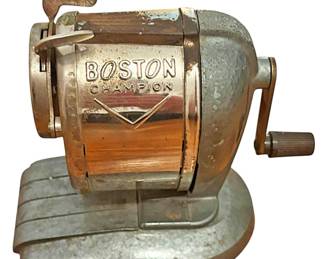 Vintage Boston Champion Pencil Sharpener