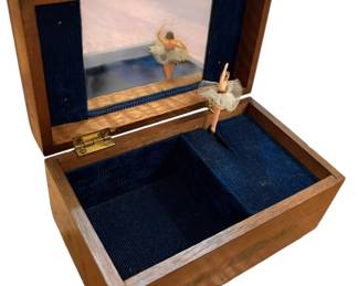 Vintage Wooden Music Box