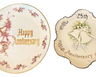 Anniversary Ceramic Plates