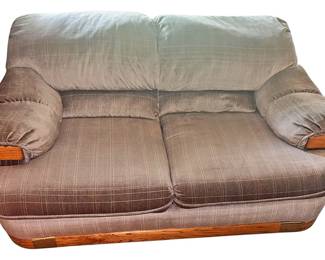 Blue Loveseat