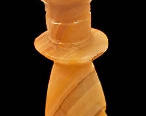 Vintage Marble Single Candlestick