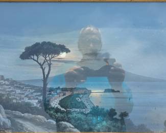 19th Century Neopolitan gouache.