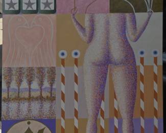 Roger Cornut 48 x 36 oil on canvas.
