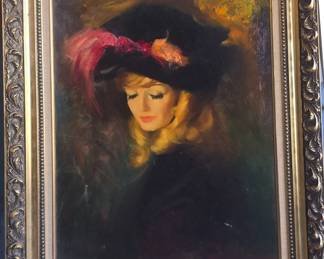 Edouard Runci oil.