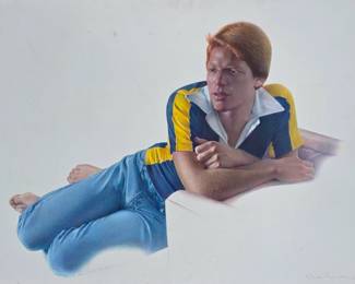 Wade Reynolds 30" x 40" acrylic.