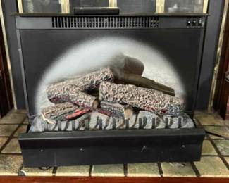 Fireplace Insert with Remote — Tested & Works
