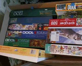 Mystery Lot Of Puzzles