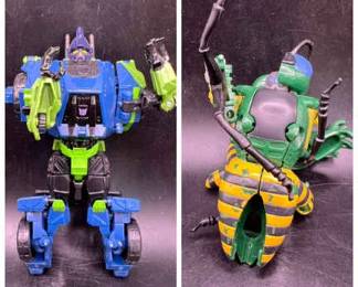 (2) Transformers: Beast Wars Waspinator & Generations Fall of Cybertron Onslaught
