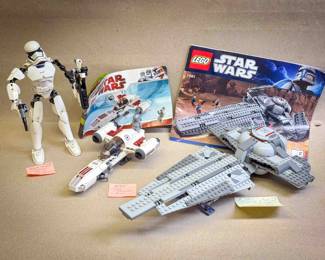 Star Wars (3) LEGO Sets *MAY NOT BE COMPLETE
