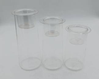 (3) Class Candle Holders

