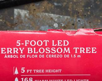 5" LED Cherry Blossom Tree
