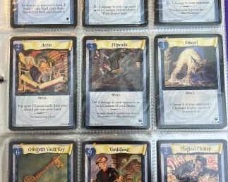 (9) Harry Potter Cards — ft. Base Set Stupefy WOTC 2001 & Gringotts Vault Key Holo 2002
