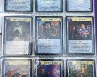 (9) Harry Potter Cards — ft. Christmas Feast 2002 WOTC & Charms Exam Holo 2001
