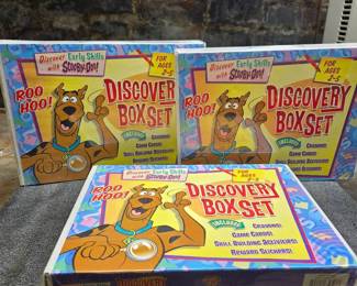 (3) Scooby Doo Early Skills Games
