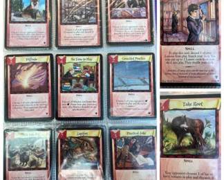(11) Harry Potter Cards — ft. Scribblifors 2002 WOTC
